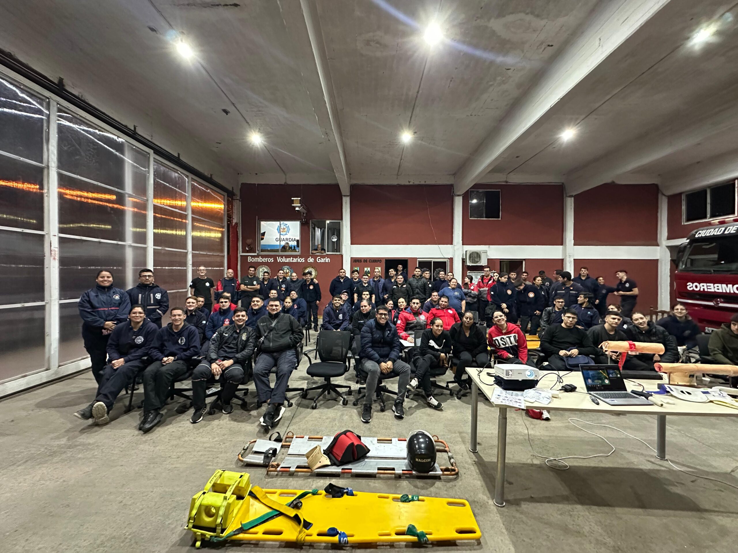 Capacitación conjunta entre SAME, Defensa Civil y Bomberos fortalece la respuesta ante emergencias