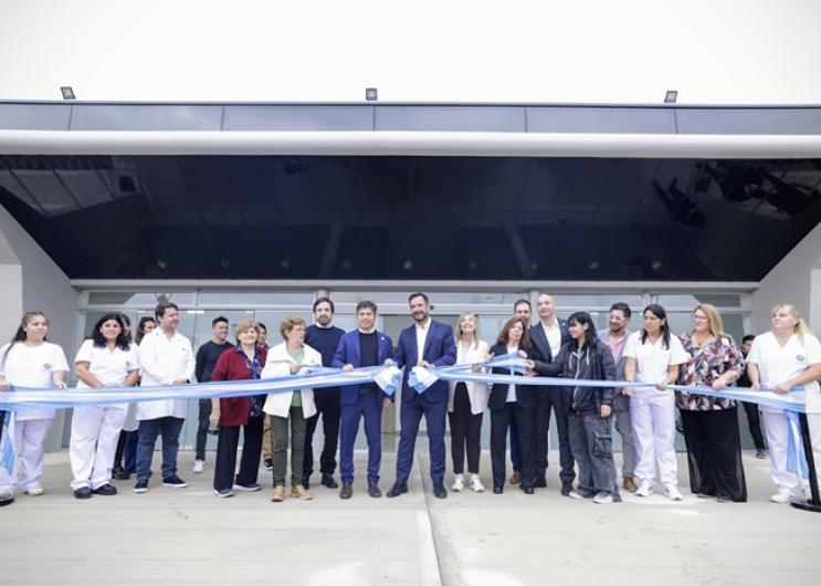 Kicillof inauguró una Unidad de Diagnóstico Precoz en Escobar