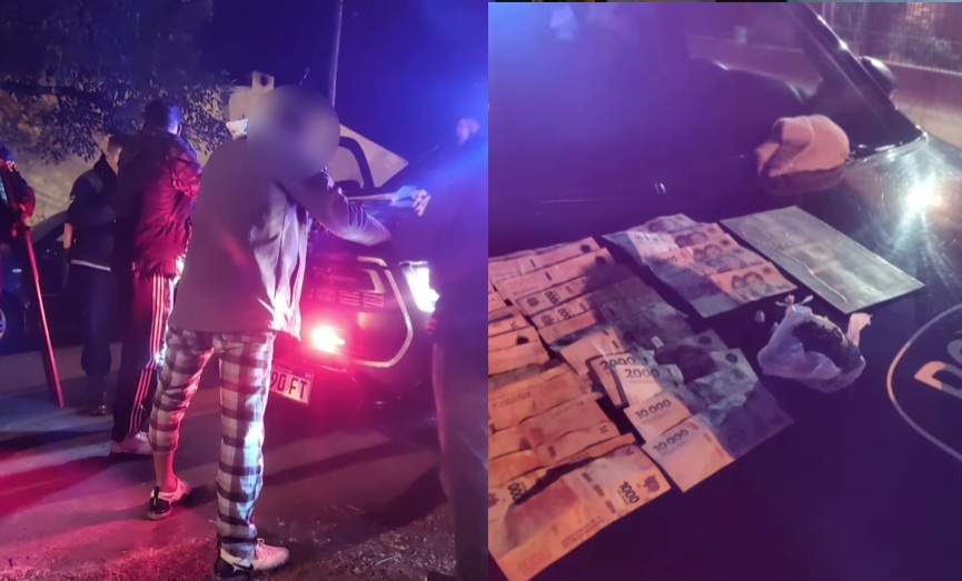Policía Municipal aprehendió a un individuo que vendía marihuana en el Barrio Stone 