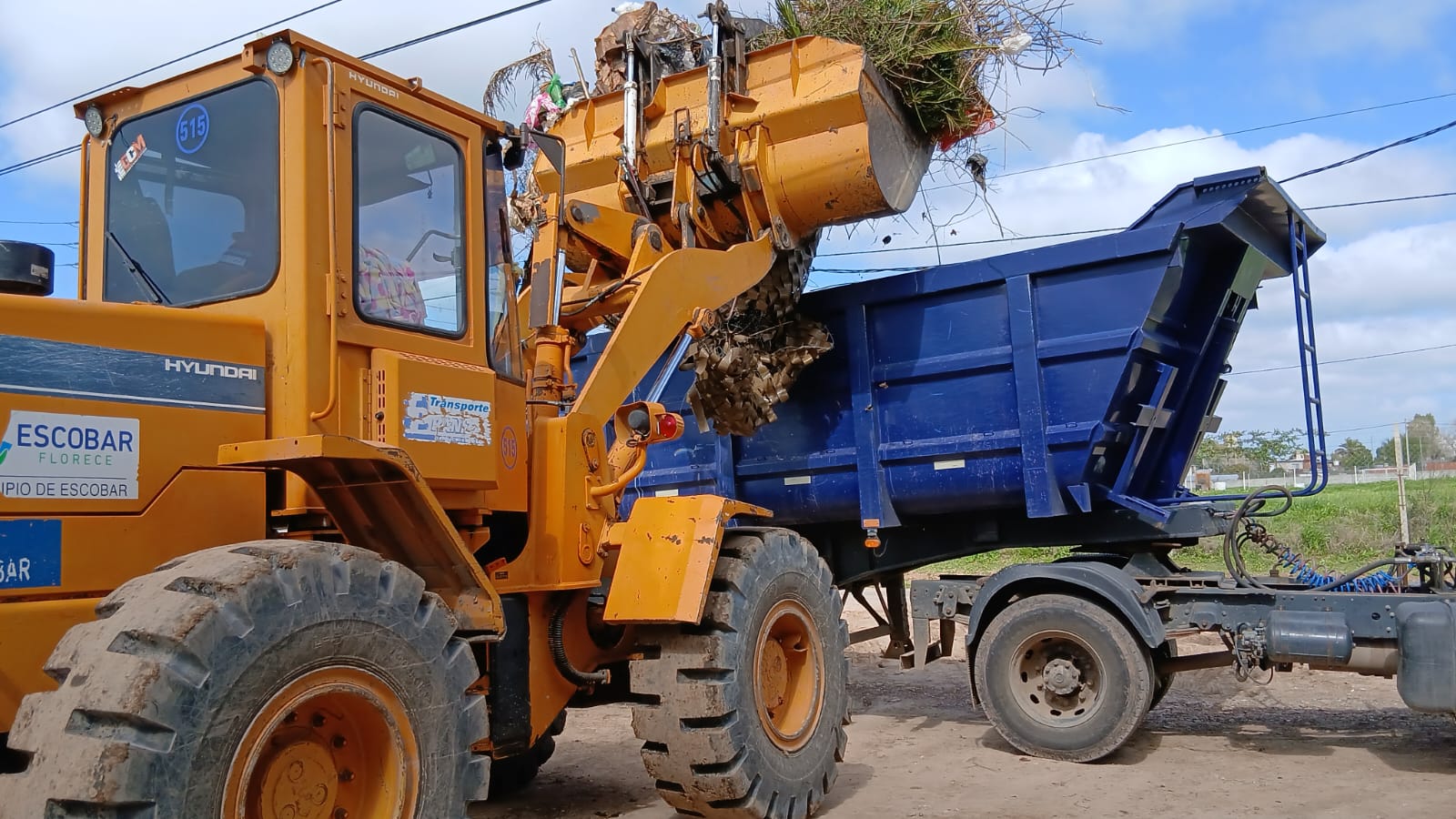 Cronograma del sistema municipal de recolección de ramas para esta semana