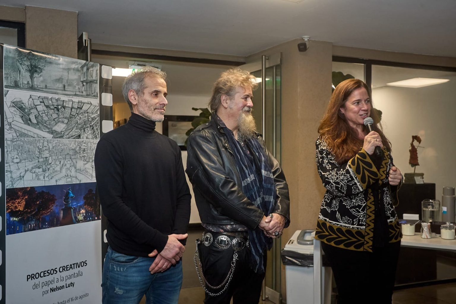 Del papel a la pantalla: Nelson Luty expone en el HCD